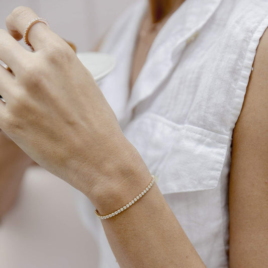 Jewelry wholesale imitation 18k gold bracelet 6mmNK bracelet, wholesale from male and female manufacturers