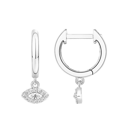 Spanish retro 925 silver devil's eye earrings earrings women's foreign trade manufacturers accessories wholesale